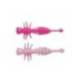Naluca BERKLEY POWER LARVAE 4cm, Pink/White, 12 buc/plic