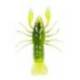Rac siliconic LIVETARGET CRAWFISH UNRIGGED, 7.1cm, 7.1g, Chartreuse/Green, 6 buc/plic