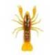 Rac siliconic LIVETARGET CRAWFISH UNRIGGED, 7.1cm, 7.1g, Orange/Green, 6 buc/plic