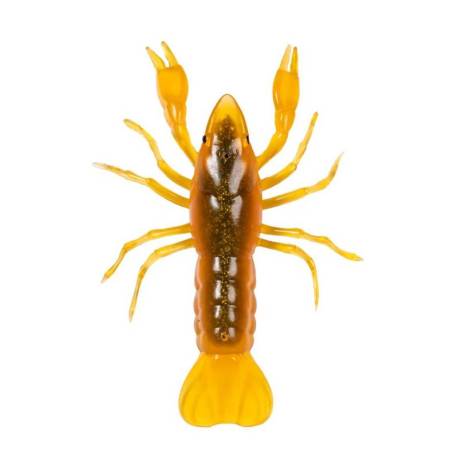 Rac siliconic LIVETARGET CRAWFISH UNRIGGED, 7.1cm, 7.1g, Orange/Green, 6 buc/plic