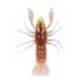 Rac siliconic LIVETARGET CRAWFISH UNRIGGED, 9.7cm, 9.7g, Brown/Yellow, 5 buc/plic