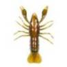 Rac siliconic LIVETARGET CRAWFISH UNRIGGED, 9.7cm, 9.7g, Green/Brown, 5 buc/plic