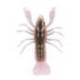 Rac siliconic LIVETARGET CRAWFISH UNRIGGED, 9.7cm, 9.7g, Natural/Pumpkin, 5 buc/plic