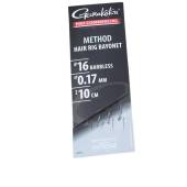 Montura GAMAKATSU METHOD HAIR RIG BANDED nr.16, 0.17mm, 10cm, 8buc/plic