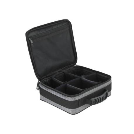 Geanta pentru 4 mulinete crap DAIWA D-VEC BIG PIT L 26X23X9CM