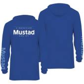 HANORAC TECHNICAL LONGSLEEVE UV HOODIE BLUE MAR.M