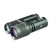 Lanterna profesionala cu cap dublu LEP/LED ACEBEAM Terminator M1 Green, 3500 lumeni, 1600m