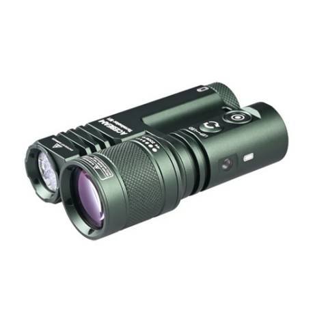 Lanterna profesionala cu cap dublu LEP/LED ACEBEAM Terminator M1 Green, 3500 lumeni, 1600m