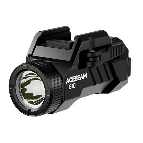 Lanterna tactica cu prindere pe sina ACEBEAM G10 Black, 600lm, 200m
