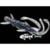 Naluca FISHUP Shrimp 7.6cm, 019 Motor Oil Red, 9 buc/plic