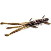 Naluca FISHUP Shrimp 7.6cm, 050 Green Pumpkin Brown Red and Purple, 9 buc/plic