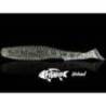 Naluca FISHUP U-Shad 7cm, culoare nr.019 Motor Oil Red, 9 buc/plic