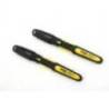 Set 2 markere negre STANLEY 0-47-312 Fatmax, permanente cu varf subtire