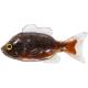 Naluca LIVETARGET SUNFISH UNRIGGED 9.7cm, Black/Brown, 3 buc/plic