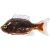 Naluca LIVETARGET SUNFISH UNRIGGED 9.7cm, Black/Brown, 3 buc/plic