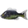 Naluca LIVETARGET SUNFISH UNRIGGED 9.7cm, Black/Green, 3 buc/plic