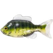 Naluca LIVETARGET SUNFISH UNRIGGED 9.7cm, Green/Cream, 3 buc/plic