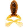 Broasca LIVETARGET FREESTYLE FROG UNRIGGED 6cm, Orange/Brown, 3 buc/plic