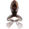 Broasca LIVETARGET FREESTYLE FROG UNRIGGED 6cm, Bronze/White, 3 buc/plic