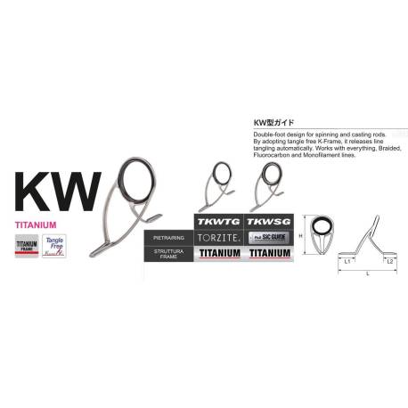 Inel lanseta FUJI TITANIUM TORZITE T-KWTG nr.30