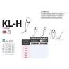Inel lanseta FUJI TITANIUM TORZITE T-KLTG nr. 8M