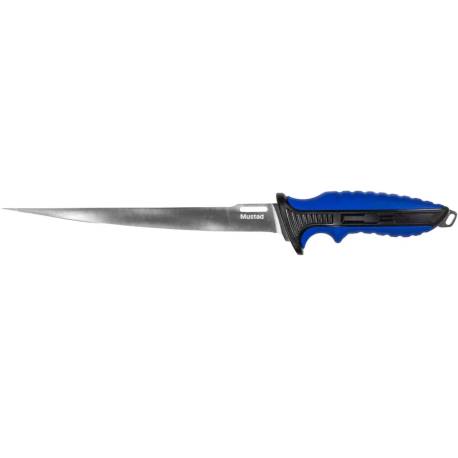 Cutit MUSTAD 9" Fillet Knife Blue 22.8cm, teaca inclusa
