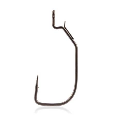 Carlig offset MUSTAD ALPHA-GRIP ASSAULT nr.1/0, 4 buc/plic