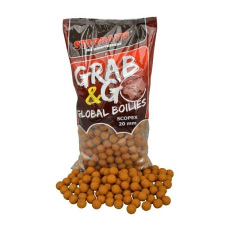 Boilies STARBAITS G&G Scopex, 20mm, 2.5kg