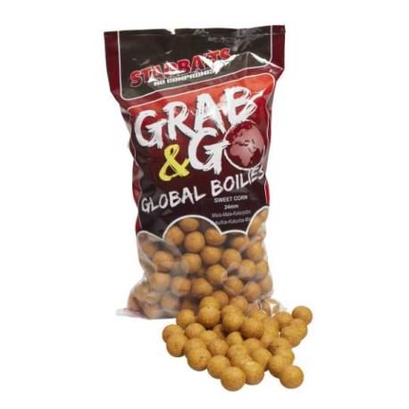 Boilies STARBAITS G&G Sweet Corn, 24mm, 2.5kg