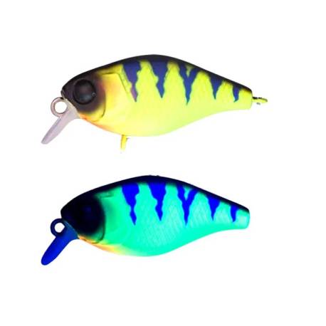 Vobler JACKALL CHERRY 44, 4.4cm, 6.2g, UV Mat Chartreuse Perch