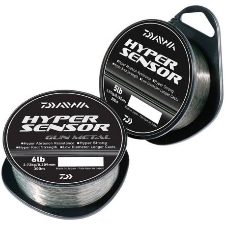 Fir DAIWA HYPER SENSOR Gun Metal 0.20mm, 2.72kg, 300m