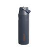 Termos STANLEY IceFlow Bottle Flip Straw 2.0, 1.06L, Gri inchis