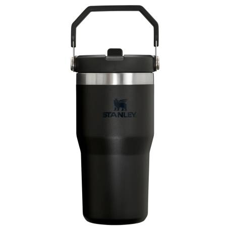 Cana termos STANLEY The IceFlow Flip Straw Tumbler, 0.59l, black