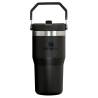 Cana termos STANLEY The IceFlow Flip Straw Tumbler, 0.59l, black