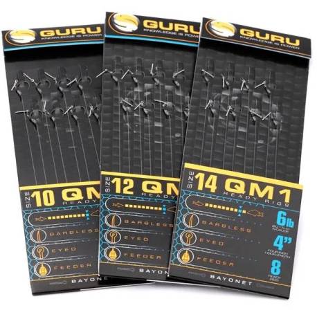 Montura GURU BAYONETS QM1 Nr.14, 0.17mm, 10cm, 8 buc/plic