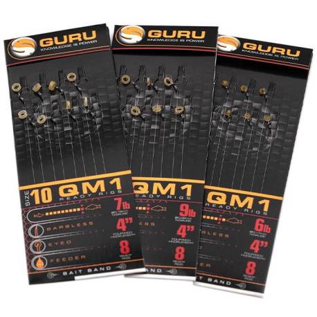 Montura GURU QM1 BAIT BANDS Nr.14, 0.17mm, 8 buc/plic