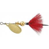 Lingurita rotativa MEPPS MOUCHE ROUGE nr.0, 1.5g, Gold