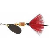 Lingurita rotativa MEPPS MOUCHE ROUGE nr.0, 2.5g, Noire
