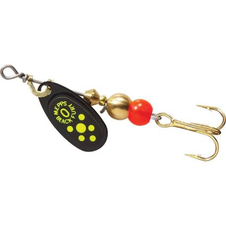 Lingurita rotativa MEPPS BLACK FURY 0, 2.5g, Chartreuse