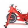 Bicicleta spinning TECHFIT SBK800R rosu, volanta 8kg, max. 120kg