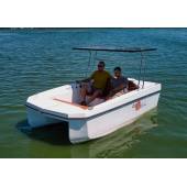 Catamaran electric OMNIKRAFT AquaVolt14, 3.5m, max. 4 persoane