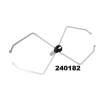 Suport tigaie pentru plita pe gaz, inox, GFN 240182