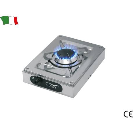 S.STEEL 1 BURNER GAS STOVE