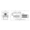 Pompa profesionala EMAUX Ultra Power 4CP UPH400 debit 64mc/h la inaltimea de 8m