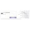 Perdea de apa (cascada) cu LED pentru piscine 900mm EMAUX PB900-150L