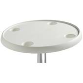 Blat de masa rotund pentru ambarcatiuni OSCULATI 48.417.50, alb, 610mm
