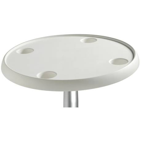 Blat de masa rotund pentru ambarcatiuni OSCULATI 48.417.50, alb, 610mm
