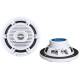 Pereche difuzoare marine cu 2 cai OSCULATI 29.740.01, Alb, 60W, 160mm