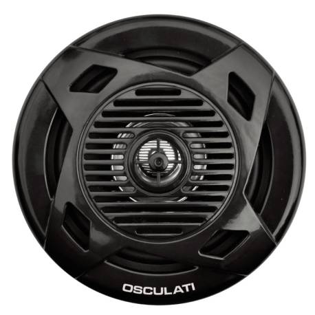 Pereche difuzoare marine OSCULATI Dual cone 5.25" 2x40W, negru