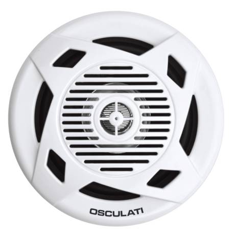 Pereche difuzoare marine OSCULATI Dual cone 3" 2x20W, alb
